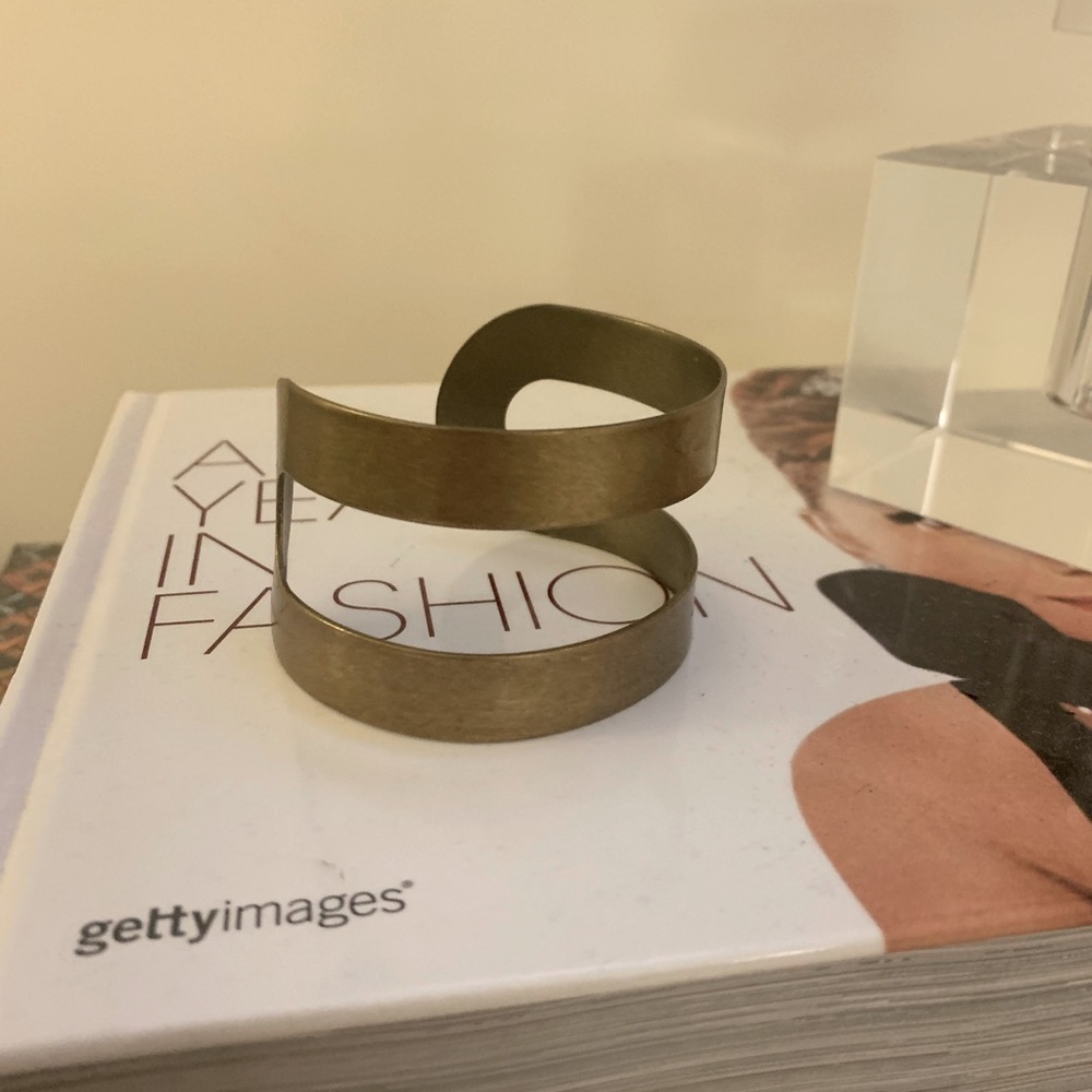Gold cuff